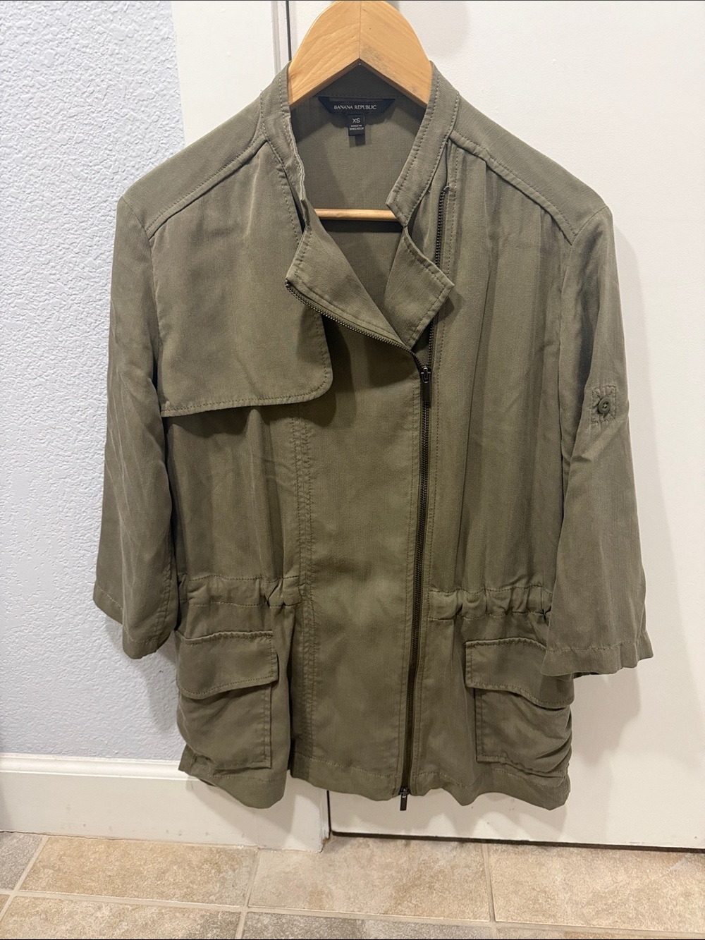 Banana Republic Olive Green Utility Jacket